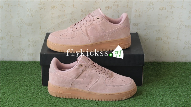 Nike Air Force 1 07 LV8 Pink Suede